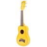 Makala Dolphin MK-SD-YLBURST - Yellow Burst Soprano Dolphin Ukulele, with Tote Bag - 2 Makala Dolphin MK-SD-YLBURST - Yellow Burst Soprano Dolphin Ukulele, with Tote Bag - 2