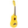 Makala Dolphin MK-SD-YLBURST - Yellow Burst Soprano Dolphin Ukulele, with Tote Bag - 3 Makala Dolphin MK-SD-YLBURST - Yellow Burst Soprano Dolphin Ukulele, with Tote Bag - 3
