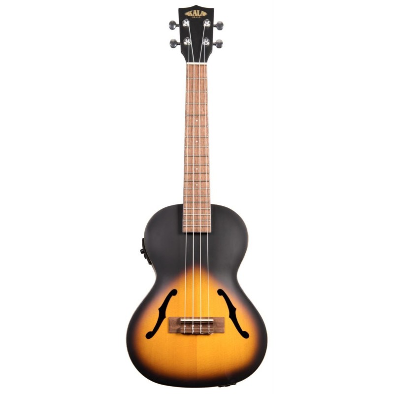 KALA KA-JTE/2TS - Tobacco Burst Archtop Tenor Ukulele, with EQ & Case (UC-T) - 1 KALA KA-JTE/2TS - Tobacco Burst Archtop Tenor Ukulele, with EQ & Case (UC-T) - 1