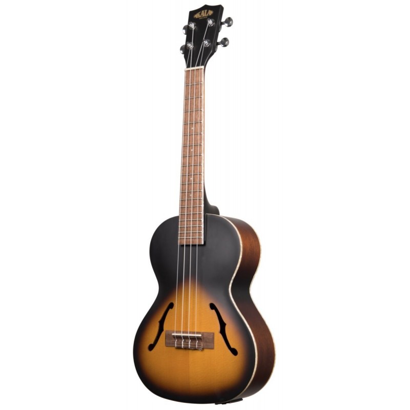 KALA KA-JTE/2TS - Tobacco Burst Archtop Tenor Ukulele, with EQ & Case (UC-T) - 2 KALA KA-JTE/2TS - Tobacco Burst Archtop Tenor Ukulele, with EQ & Case (UC-T) - 2