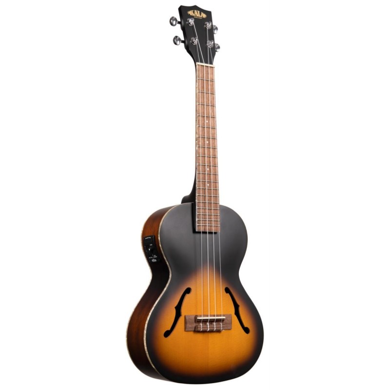KALA KA-JTE/2TS - Tobacco Burst Archtop Tenor Ukulele, with EQ & Case (UC-T) - 3 KALA KA-JTE/2TS - Tobacco Burst Archtop Tenor Ukulele, with EQ & Case (UC-T) - 3
