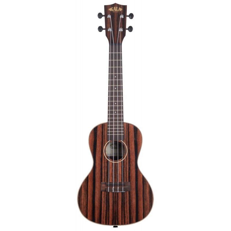 KALA KA-EBY-C - Ebony Concert Ukulele, with Bag (UB-C) - 1 KALA KA-EBY-C - Ebony Concert Ukulele, with Bag (UB-C) - 1