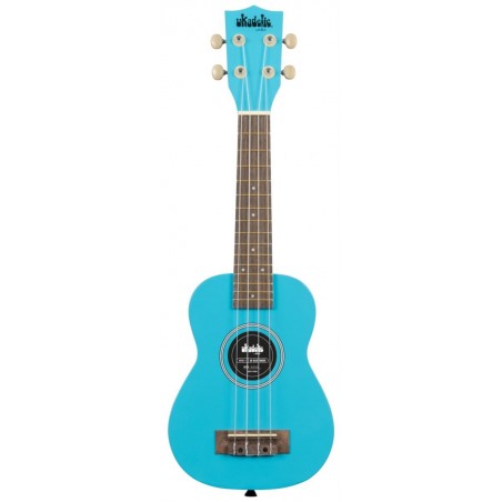 KALA Ukadelic UK-BLUEYONDER - Blue Yonder Soprano Ukulele, with Tote Bag - 1