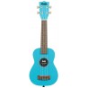 KALA Ukadelic UK-BLUEYONDER - Blue Yonder Soprano Ukulele, with Tote Bag - 1