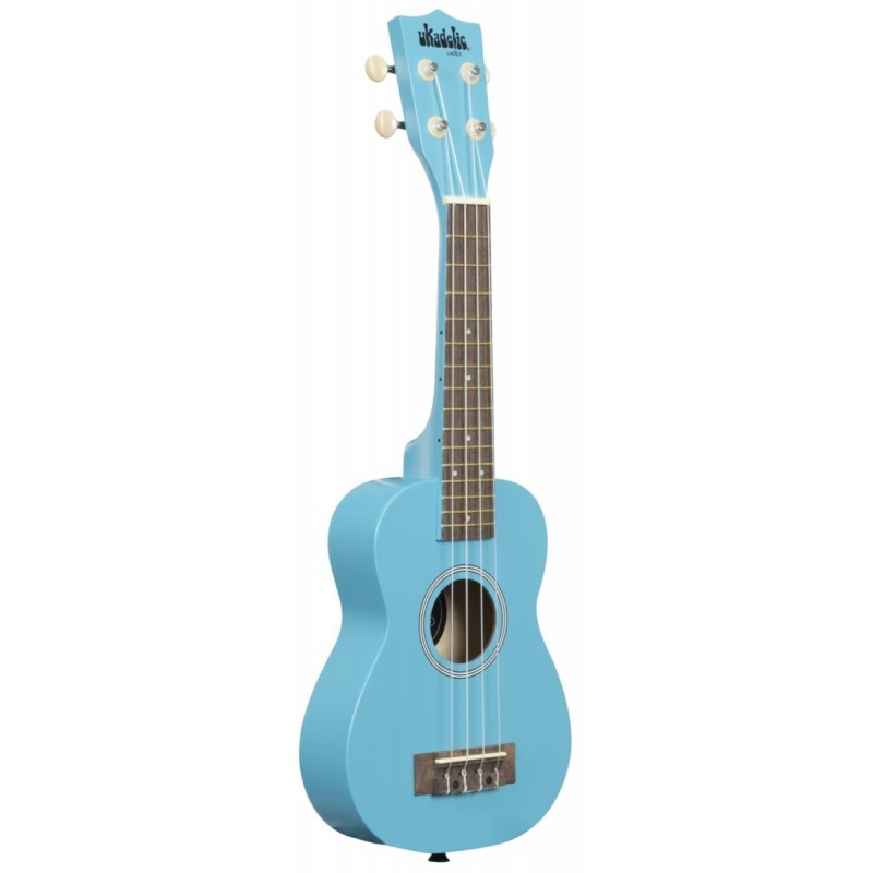 KALA Ukadelic UK-BLUEYONDER - Blue Yonder Soprano Ukulele, with Tote Bag - 3