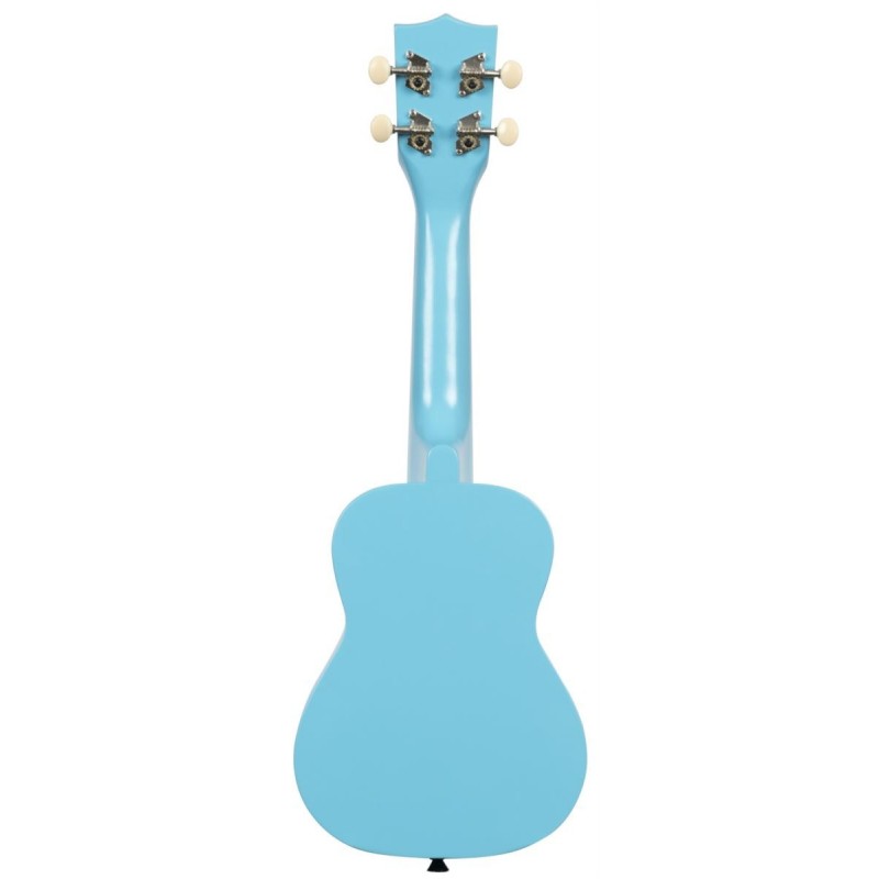 KALA Ukadelic UK-BLUEYONDER - Blue Yonder Soprano Ukulele, with Tote Bag - 4