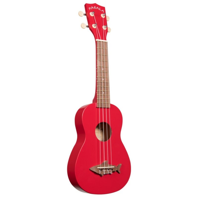 Makala Shark MK-SS-RED - Red Sea Soprano Shark Ukulele, with Tote Bag - 3 Makala Shark MK-SS-RED - Red Sea Soprano Shark Ukulele, with Tote Bag - 3