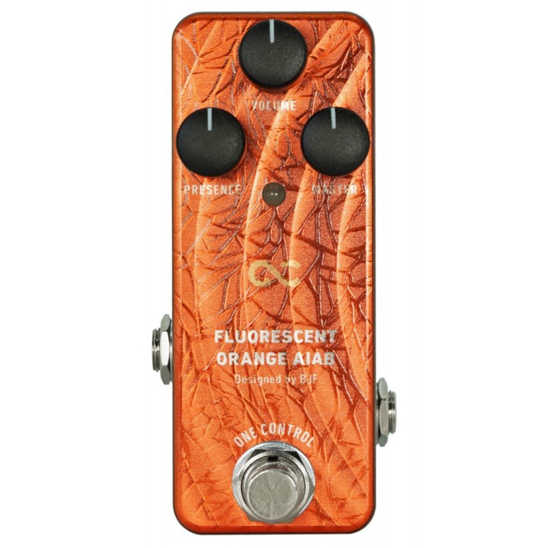 One Control Fluorescent Orange AIAB - Distortion / Amp-In-A-Box - 1