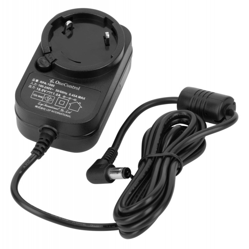 One Control RPA-1000 18V Power Adapter, 18V DC, 1000 mA - 2 One Control RPA-1000 18V Power Adapter, 18V DC, 1000 mA - 2