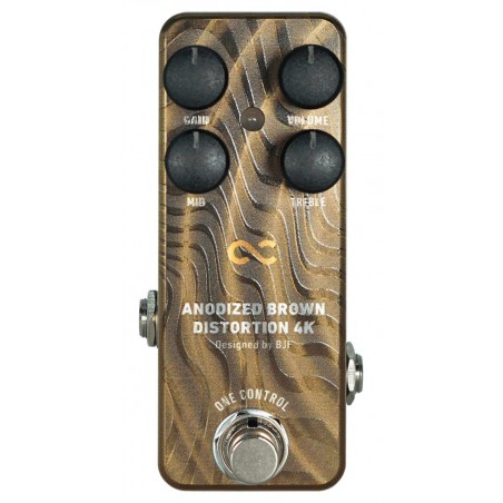 One Control Anodized Brown Distortion 4K - Distortion - 1