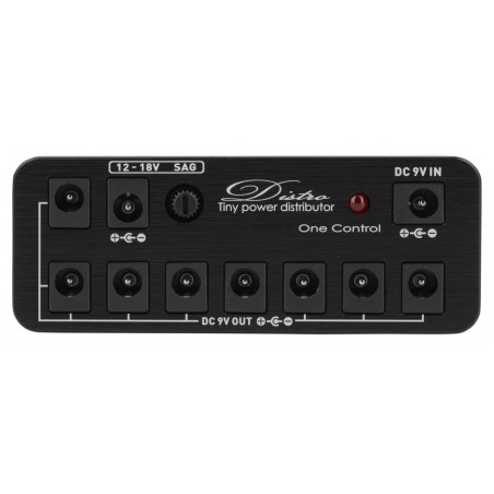 One Control Micro Distro - Tiny Power Distributor, Black - 1