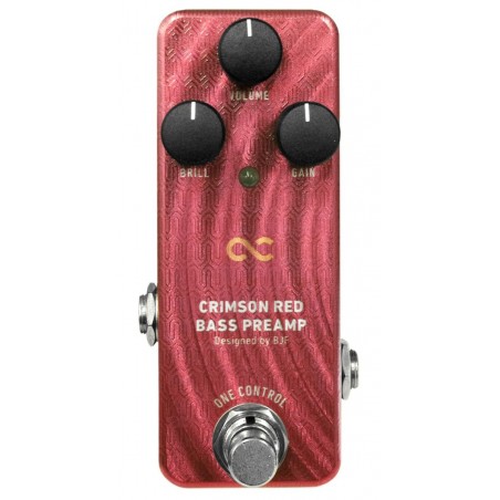 One Control Crimson Red - Bass Preamp - 1