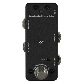 One Control Minimal Series Stereo 1 Loop Box - True Bypass Looper - 1