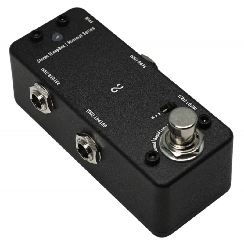 One Control Minimal Series Stereo 1 Loop Box - True Bypass Looper - 2