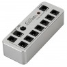 One Control Micro Distro - Tiny Power Distributor, Shiny Silver - 3