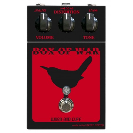 Wren and Cuff Box of War Reissue OG (Black-Red Custom Color) - Fuzz - 1