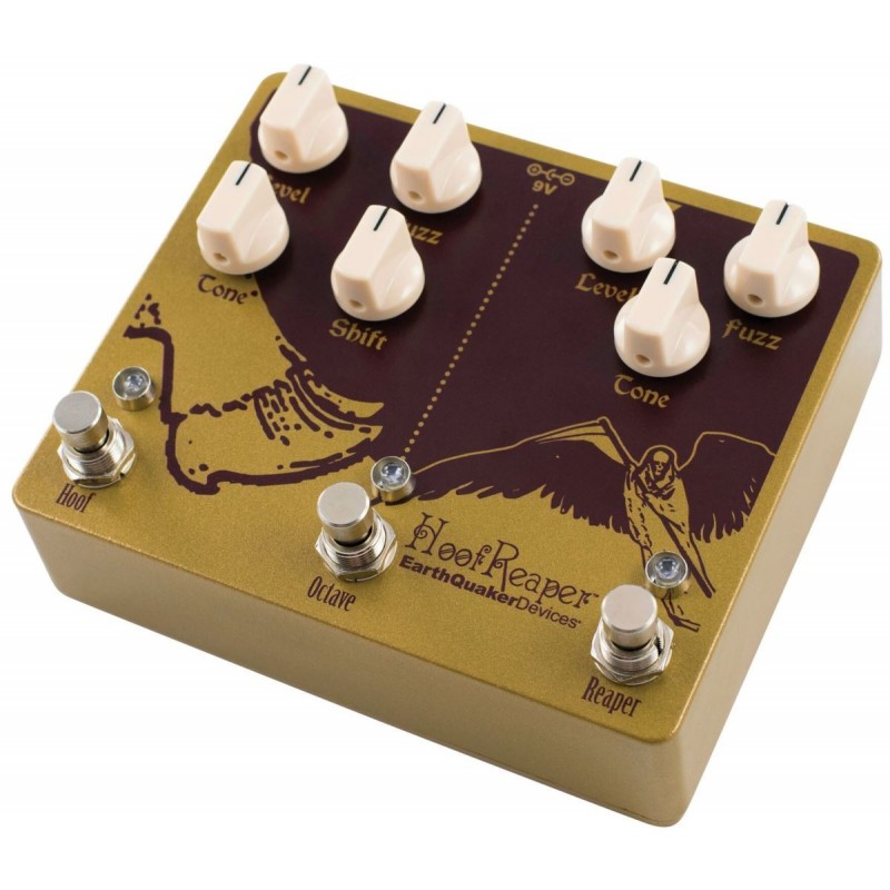 EarthQuaker Devices Hoof Reaper V2 - Double Fuzz with Octave Up - 2