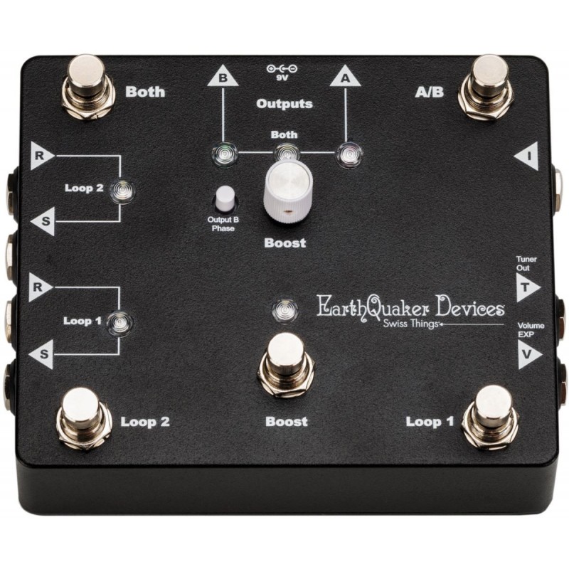 EarthQuaker Devices Swiss Things - Pedalboard Reconciler - 4