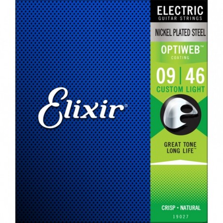 ELIXIR 19027 OPTIWEB - Struny do elektryka 9-46