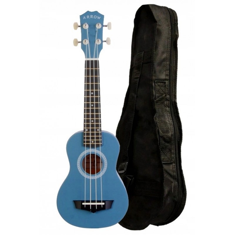 Arrow PB10 B2 Blue - ukulele sopranowe z pokrowcem - 1