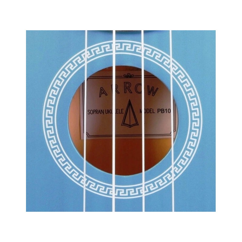 Arrow PB10 B2 Blue - ukulele sopranowe z pokrowcem - 5