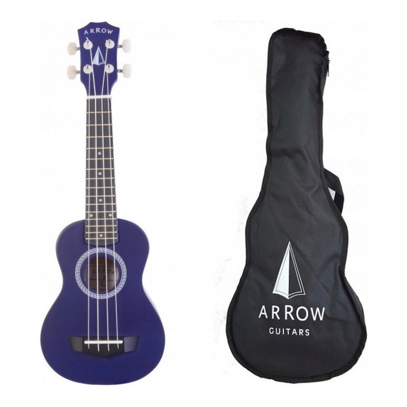 Arrow PB10 BL Soprano Blue - ukulele sopranowe z pokrowcem - 1