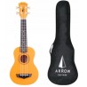 Arrow PB10 OR Orange - ukulele sopranowe z pokrowcem - 1