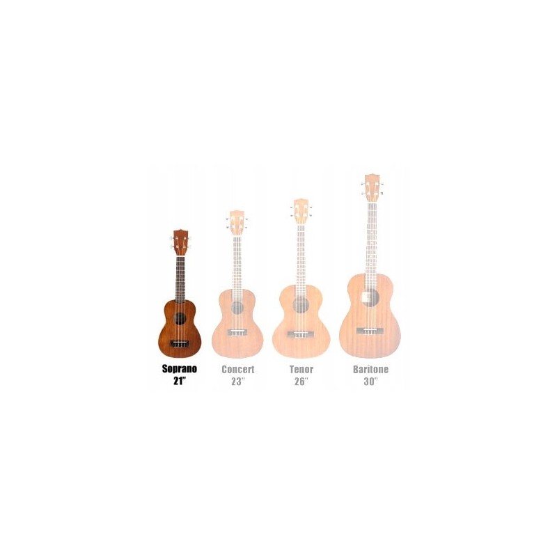 Arrow PB10 OR Orange - ukulele sopranowe z pokrowcem - 8
