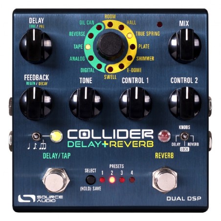 Source Audio SA 263 - One Series Collider Stereo Delay+Reverb - 1