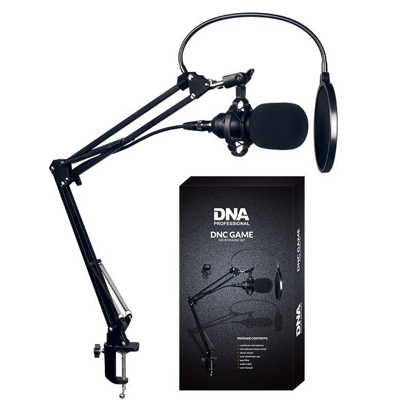 DNA DNC GAME mikrofon pojemnościowy studyjny XLR - 8