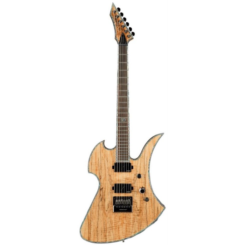 B.C. Rich Mockingbird Extreme Exotic with Evertune Bridge - Spalted Maple Top, Natural Transparent - 1 B.C. Rich Mockingbird Extreme Exotic with Evertune Bridge - Spalted Maple Top, Natural Transparent - 1