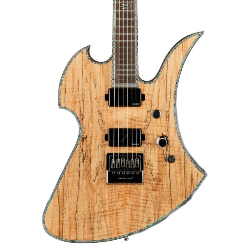 B.C. Rich Mockingbird Extreme Exotic with Evertune Bridge - Spalted Maple Top, Natural Transparent - 3 B.C. Rich Mockingbird Extreme Exotic with Evertune Bridge - Spalted Maple Top, Natural Transparent - 3