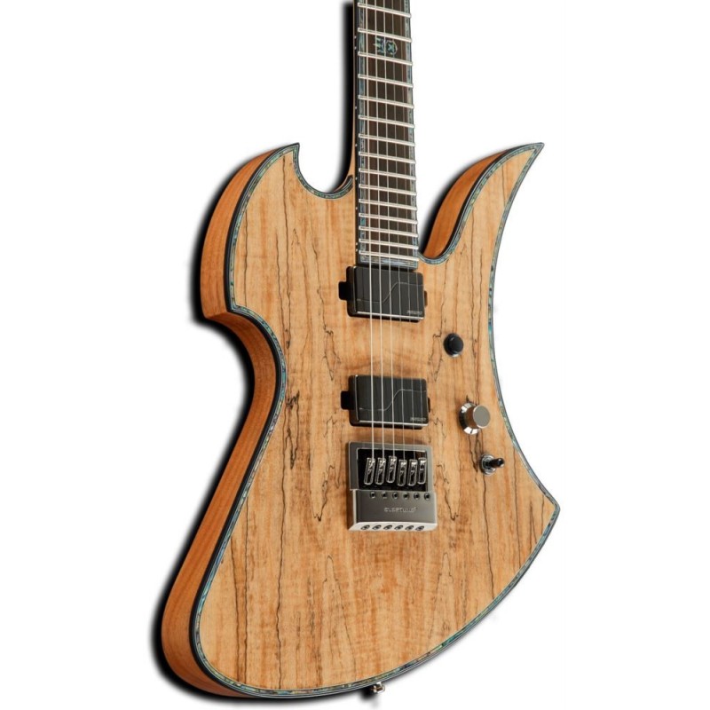 B.C. Rich Mockingbird Extreme Exotic with Evertune Bridge - Spalted Maple Top, Natural Transparent - 4 B.C. Rich Mockingbird Extreme Exotic with Evertune Bridge - Spalted Maple Top, Natural Transparent - 4