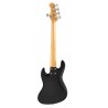 Sadowsky MasterBuilt 21-Fret Standard J/J Bass, Swamp Ash Body, 5-String - Solid Black High Polish - 2