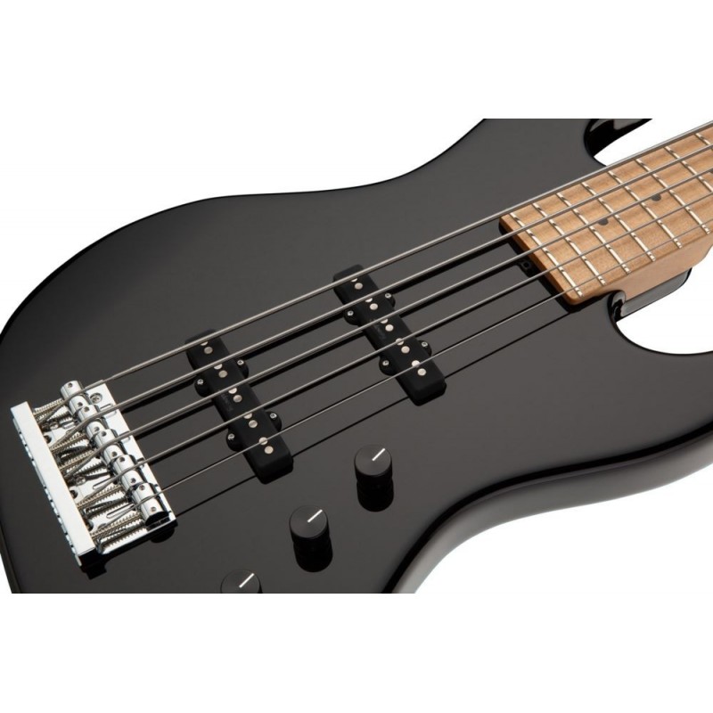Sadowsky MasterBuilt 21-Fret Standard J/J Bass, Swamp Ash Body, 5-String - Solid Black High Polish - 5