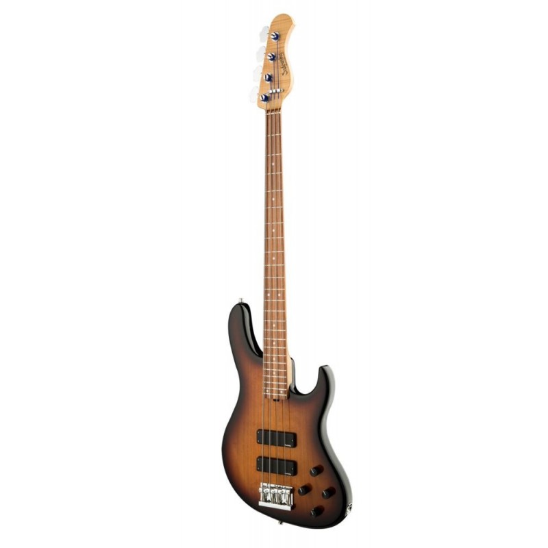 Sadowsky MasterBuilt 24-Fret Modern Bass, Red Alder Body, 4-String - '59 Burst Transparent High Polish - 3