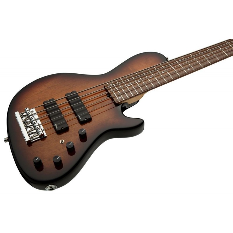 Sadowsky MasterBuilt 24-Fret Single Cut Bass, Red Alder Body, 5-String - '59 Burst Transparent High Polish - 4 Sadowsky MasterBuilt 24-Fret Single Cut Bass, Red Alder Body, 5-String - '59 Burst Transparent High Polish - 4