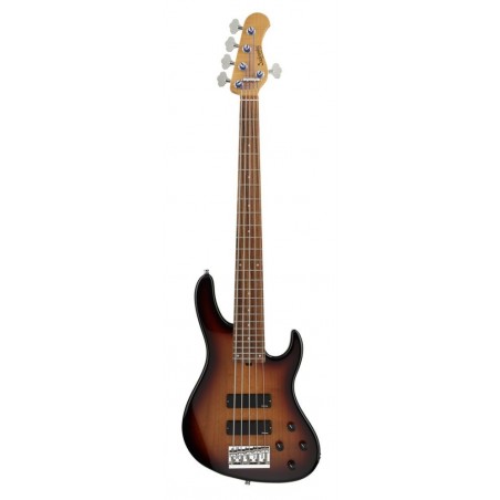 Sadowsky MasterBuilt 24-Fret Modern Bass, Red Alder Body, 5-String - '59 Burst Transparent High Polish - 1