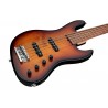 Sadowsky MasterBuilt 21-Fret Standard J/J Bass, Red Alder Body, 5-String - '59 Burst Transparent High Polish - 4