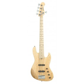 Sadowsky MasterBuilt 21-Fret Standard J/J Bass, Swamp Ash Body, 5-String - Natural Transparent Satin - 1