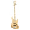 Sadowsky MasterBuilt 21-Fret Standard J/J Bass, Swamp Ash Body, 5-String - Natural Transparent Satin - 1