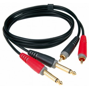 KLOTZ AT-CJ0600 - kabel 2xRCA sls 2xTS 6m