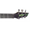 Traveler Guitar - V88X - Vaibrant Deluxe - Cosmic Black - 3