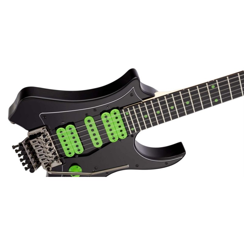 Traveler Guitar - V88X - Vaibrant Deluxe - Cosmic Black - 4