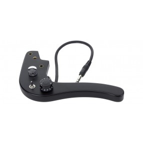 Traveler Guitar Spare Parts - Lap Rest with Electronics for Pro-Series Mod-X Models - Black - 1