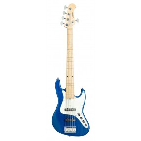 Sadowsky MetroLine 21-Fret Vintage J/J Bass, Swamp Ash Body, 5-String - Blue Transparent Satin - 1