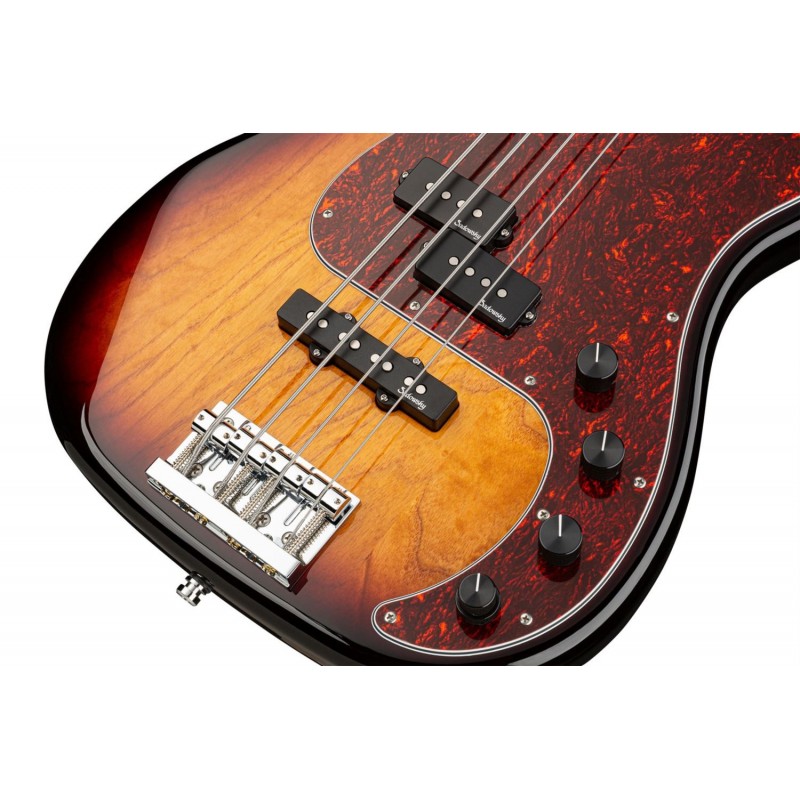 Sadowsky MetroLine 21-Fret Hybrid P/J Bass, Swamp Ash Body, 4-String - '59 Burst Transparent High Polish - 5 Sadowsky MetroLine 21-Fret Hybrid P/J Bass, Swamp Ash Body, 4-String - '59 Burst Transparent High Polish - 5