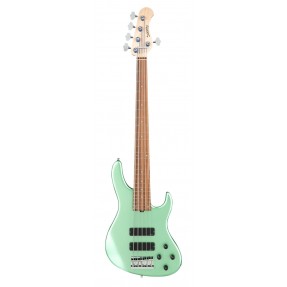 Sadowsky MetroLine 24-Fret Modern Bass, Red Alder Body, 5-String - Solid Sage Green Metallic Satin - 1