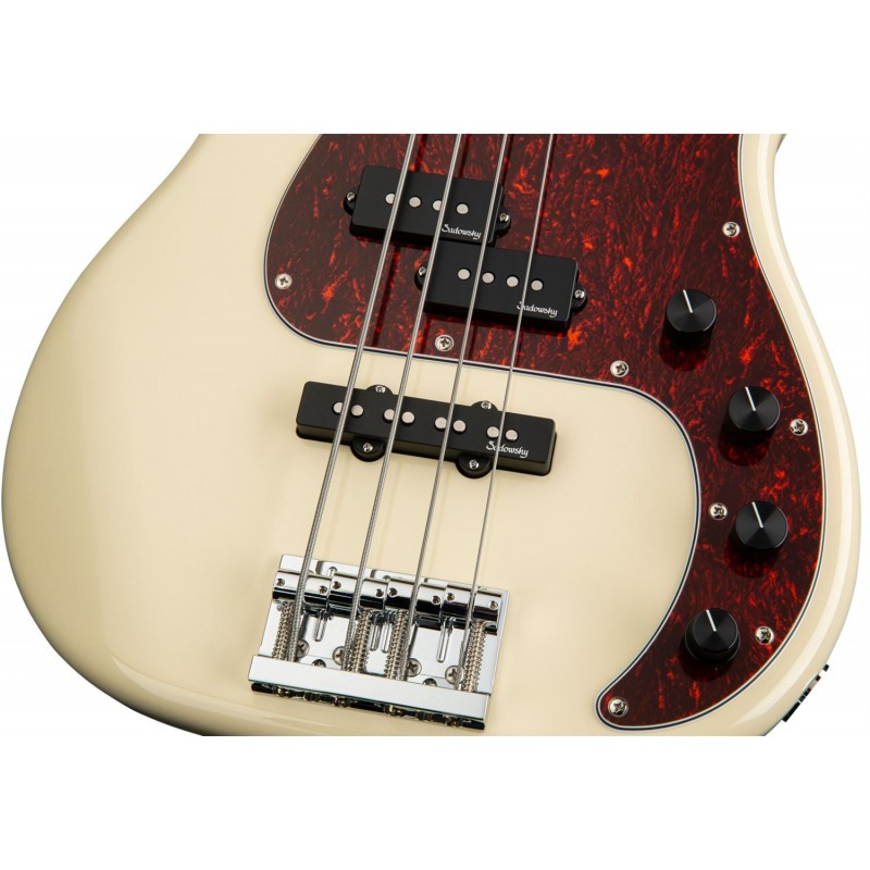 Sadowsky MetroLine 21-Fret Hybrid P/J Bass, Red Alder Body, 4-String - Solid Olympic White High Polish - 5 Sadowsky MetroLine 21-Fret Hybrid P/J Bass, Red Alder Body, 4-String - Solid Olympic White High Polish - 5