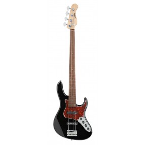 Sadowsky MetroLine 24-Fret Vintage J/J Bass, Red Alder Body, 4-String - Solid Black High Polish - 1